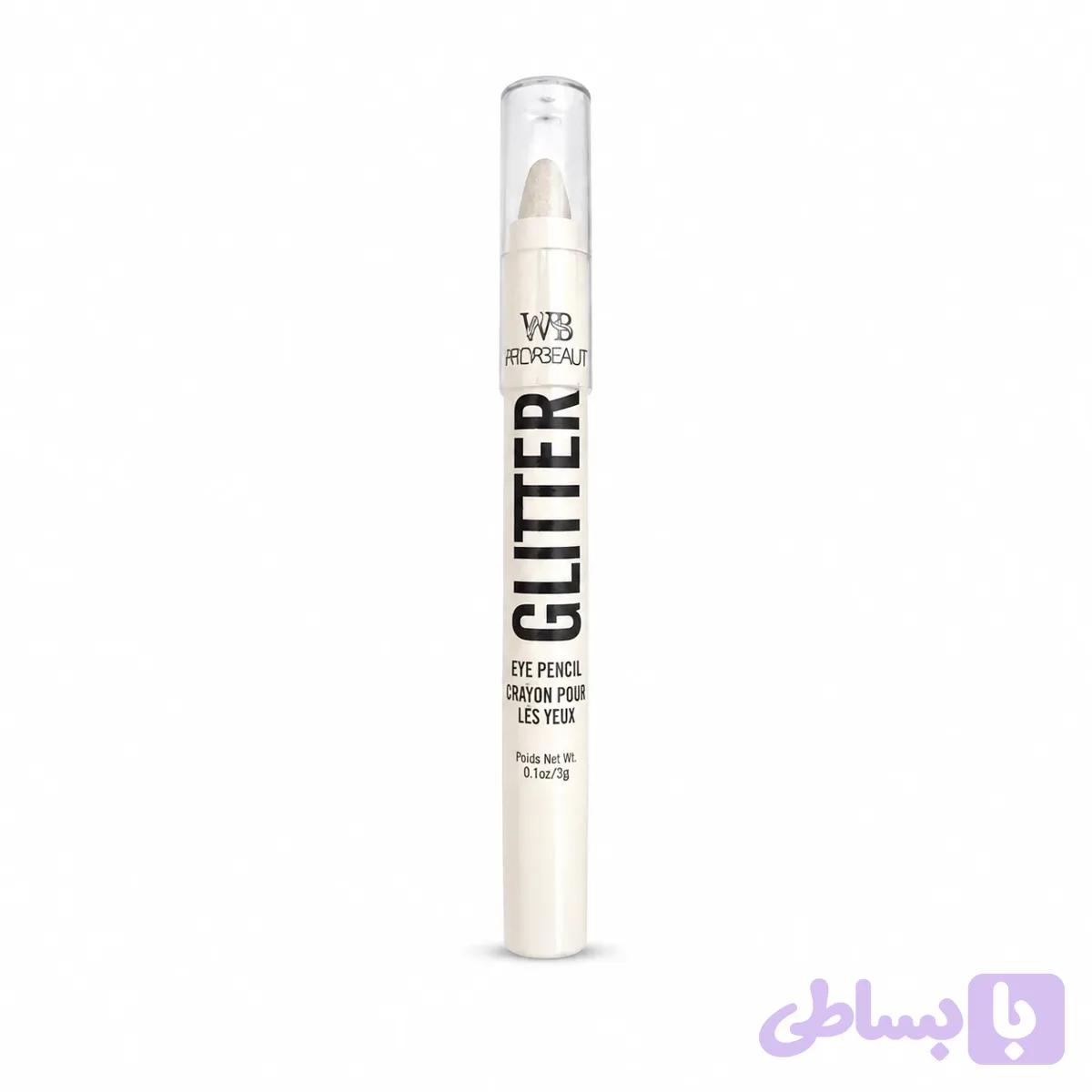 هایلایتر مدادی سفید شاین وردا بیوتی مدل Glitter — تصویر 1