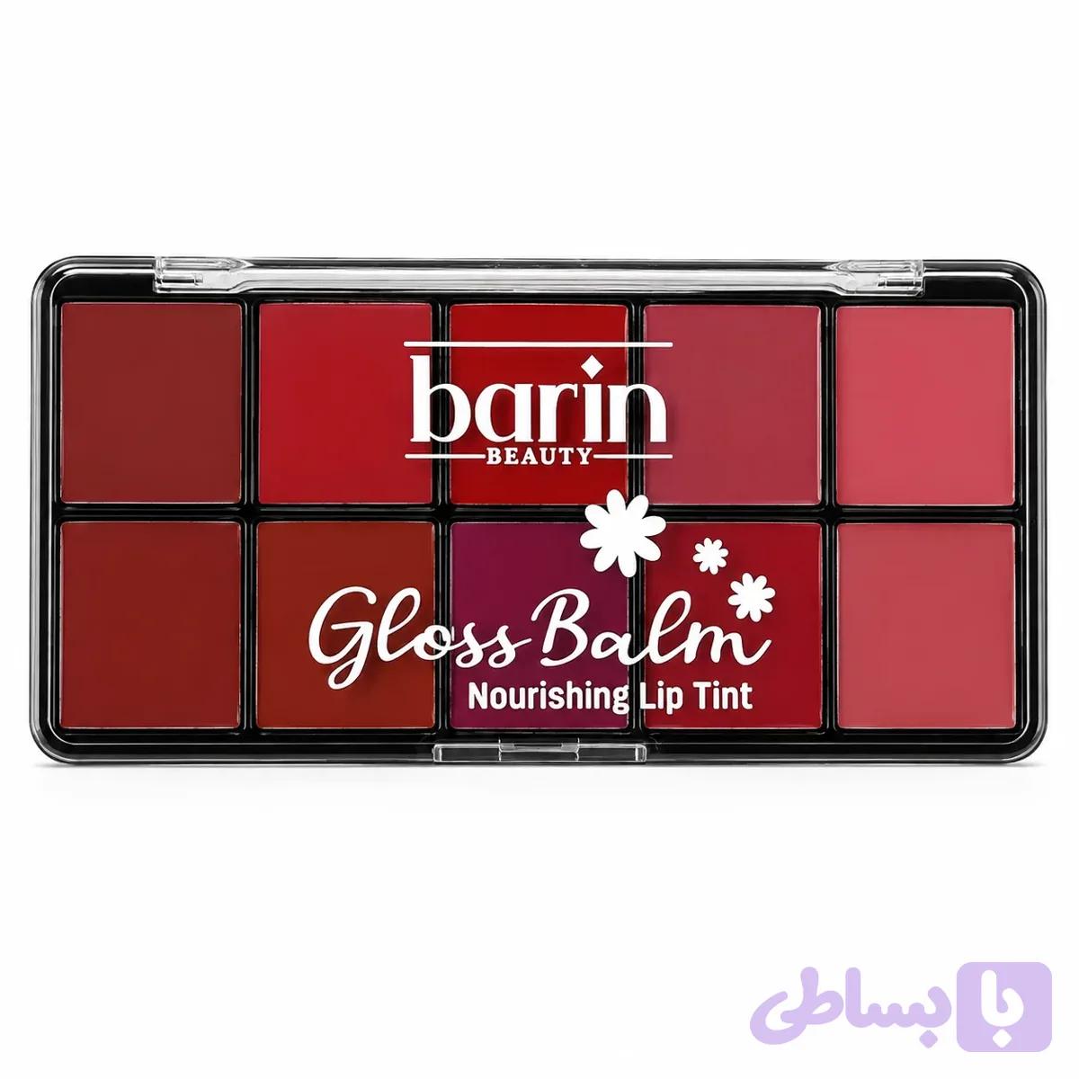 پالت رژ لب جامد بارین بیوتی Barin Beauty — تصویر 1