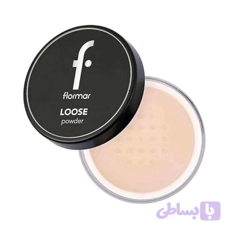 پودر فیکس فلورمار مدل Invisible Loose رنگ Light Sand — تصویر 1