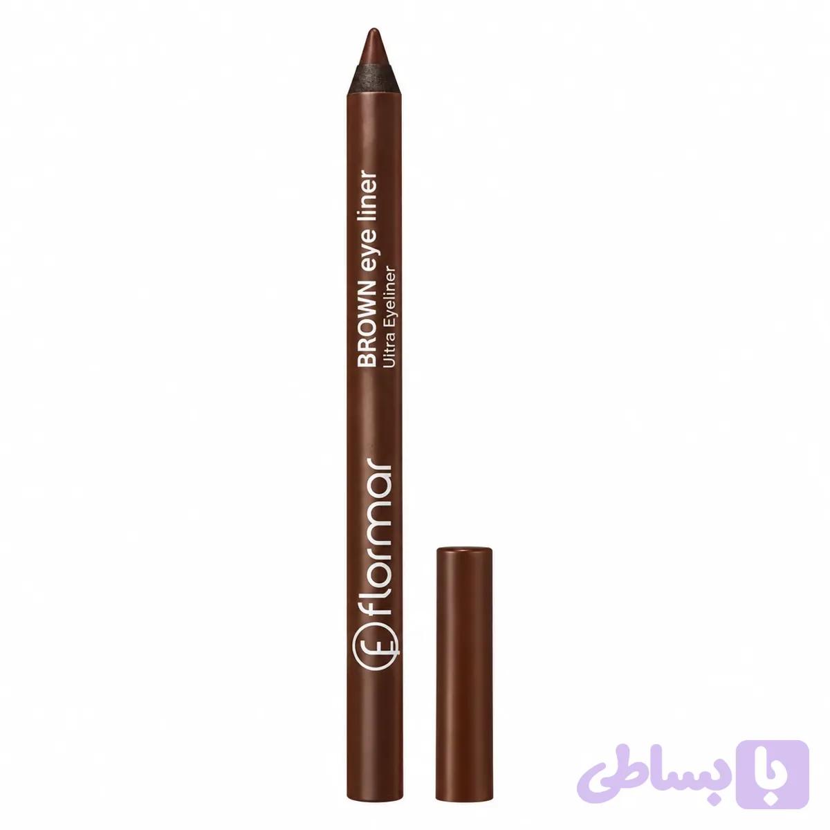 مداد چشم شمعی قهوه‌ای فلورمار مدل Ultra Eyeliner — تصویر 1