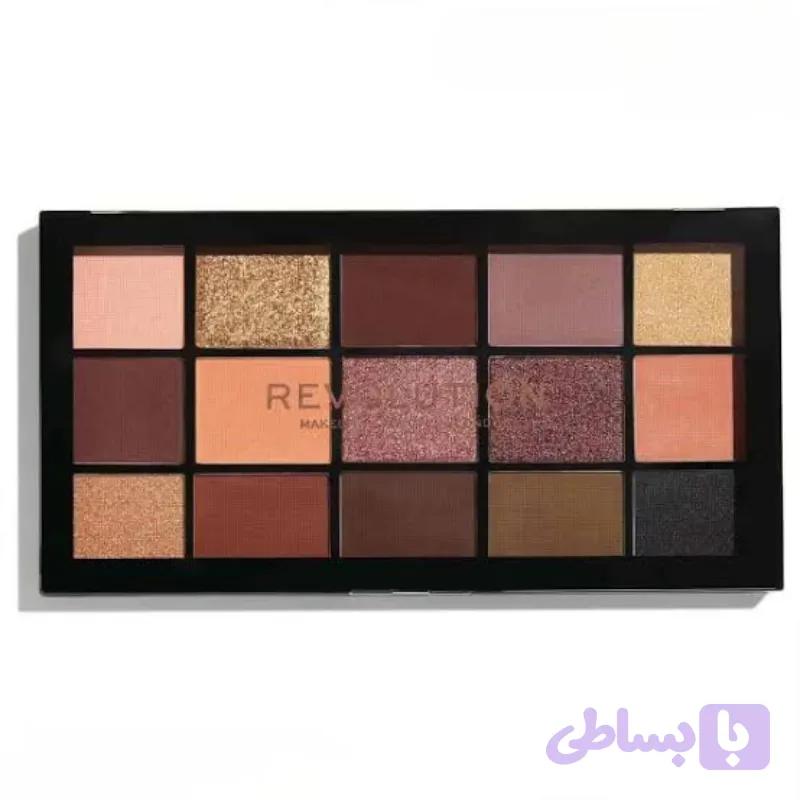 روولوشن پالت سایه چشم 15 رنگ VELVET ROSE — تصویر 1