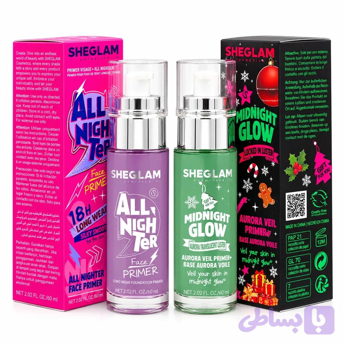 پرایمر صورت شیگلم SHEGLAM حجم 60 میلی لیتر — تصویر 1