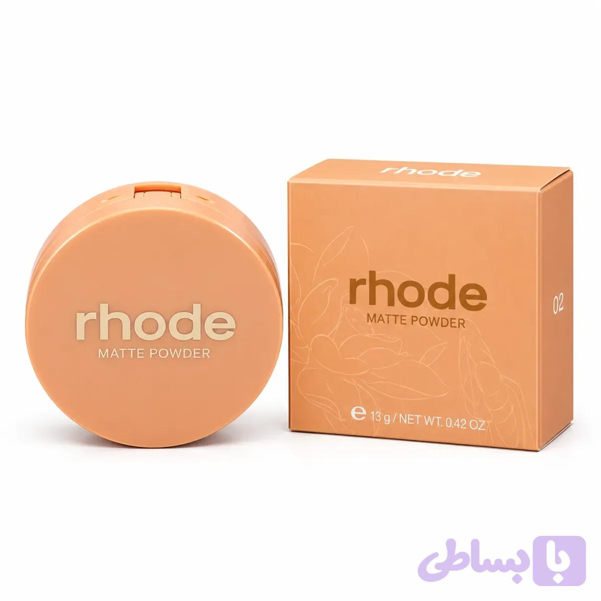 پنکک مات رود Rhode مدل Matte Powder — تصویر 1