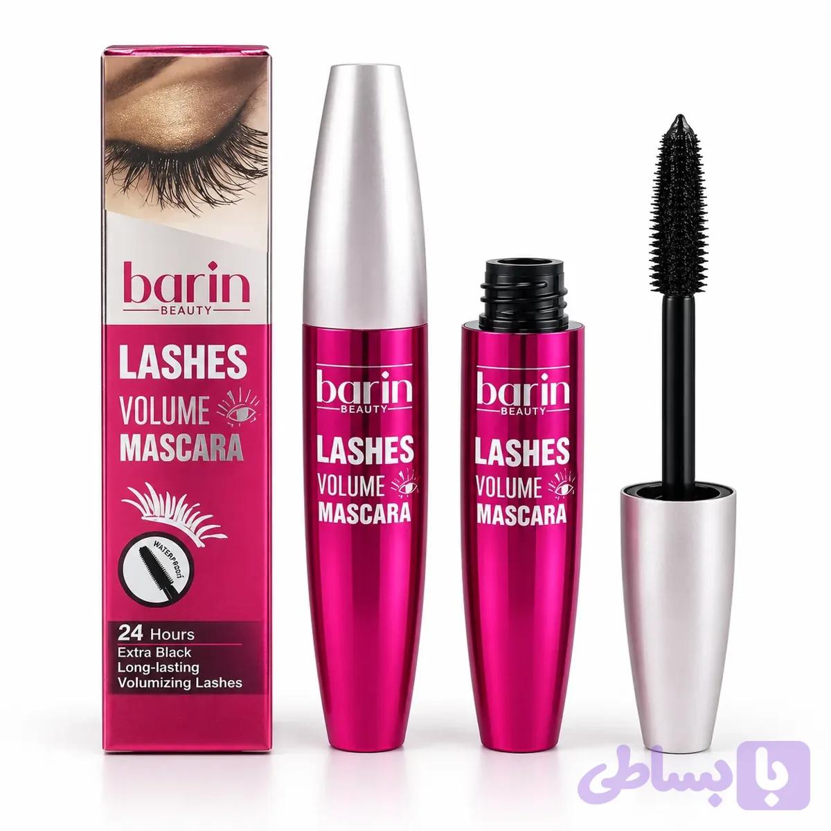 ریمل حجم دهنده بارین Barin مدل Lashes Volume Mascara — تصویر 1