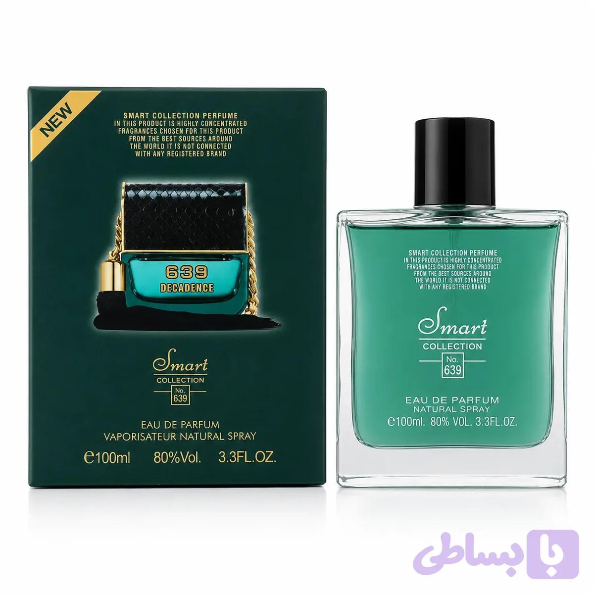 ادکلن زنانه اسمارت کالکشن 639 رایحه Decadence مارک جیکوبز 100 میلی لیتر — تصویر 1
