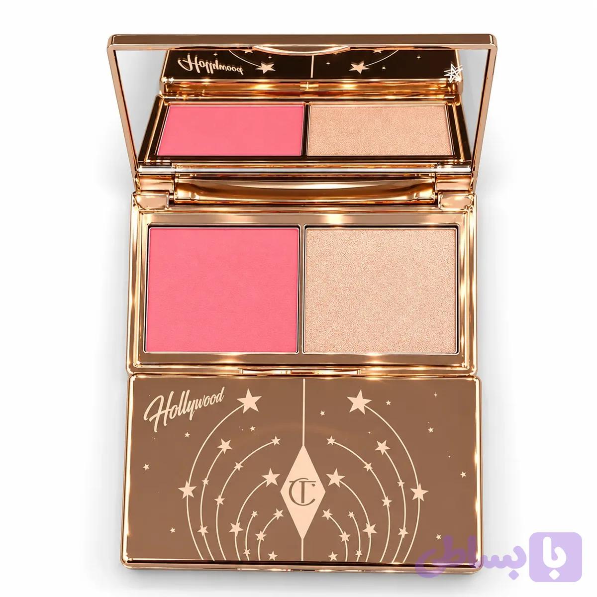 پالت رژگونه و هایلایتر دو رنگ شارلوت تیلبری Charlotte Tilbury — تصویر 1