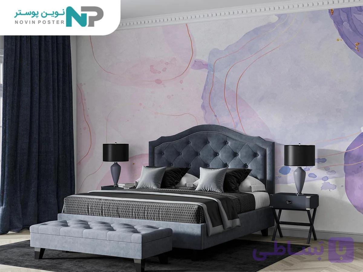 کاغذ دیواری آبرنگی هنری 10193700 — تصویر 1