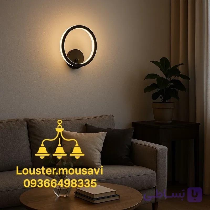 دیواری مدرن ال ای دی مربع