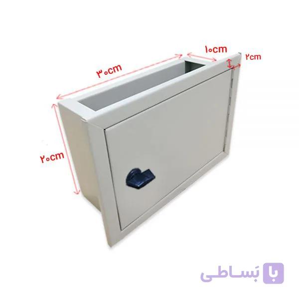 تابلو برق فلزی توکار 30در20 با عمق 11 (11*20*30) ورق 60