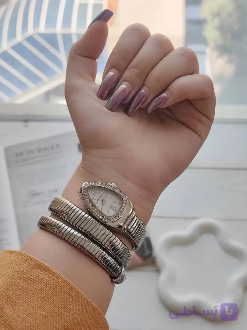 ساعت زنانه بولگاری‌ بند ماری جنس استیل