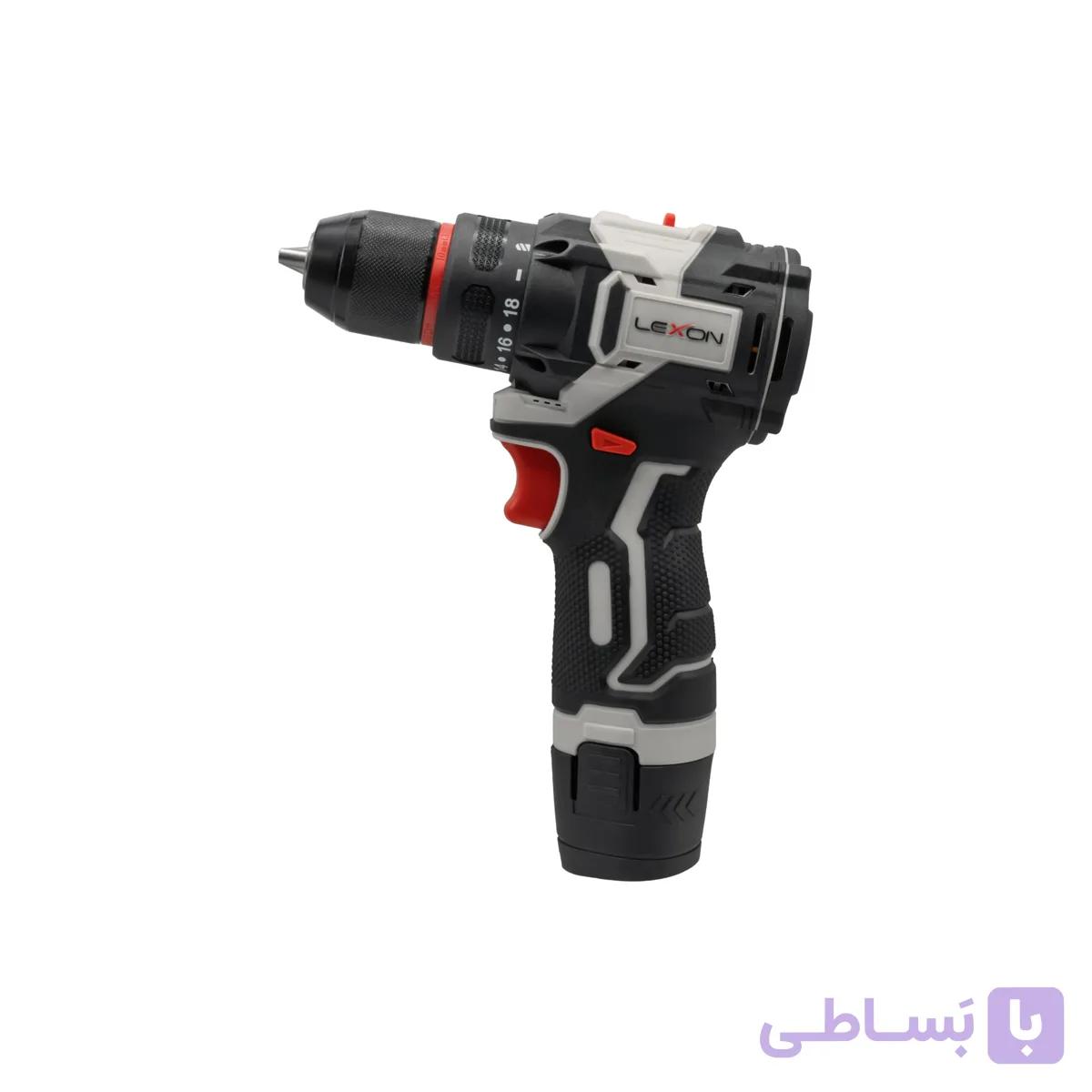 دریل شارژی براشلس لکسون مدل LE6801 ولتاژ ۱۲ ولت ( گارانتی یکساله ) — تصویر 1