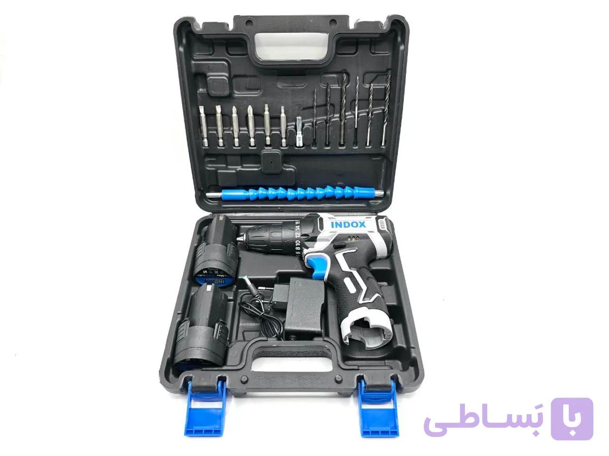 دریل شارژی اینداکس 12 ولت مدل 2112 با گارانتی 12 ماهه — تصویر 1