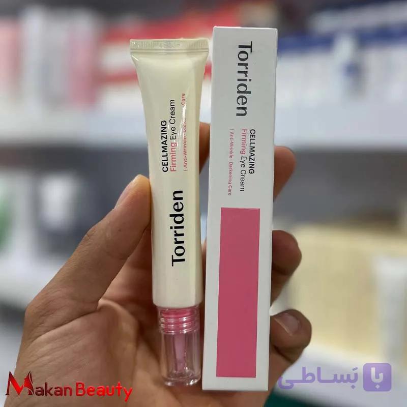 کرم دور چشم سفت کننده و ضد چروک توریدن مدل Cellmazing حجم 30 میلی لیتر — تصویر 1