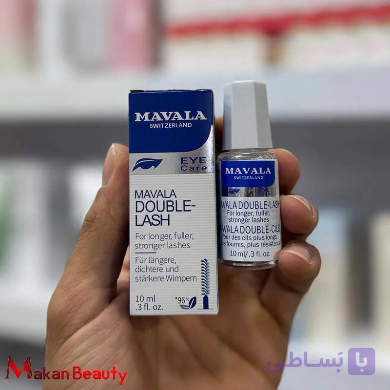 محلول تقویت کننده مژه و ابرو ماوالا مدل Double-Lash حجم 10 میلی لیتر — تصویر 1