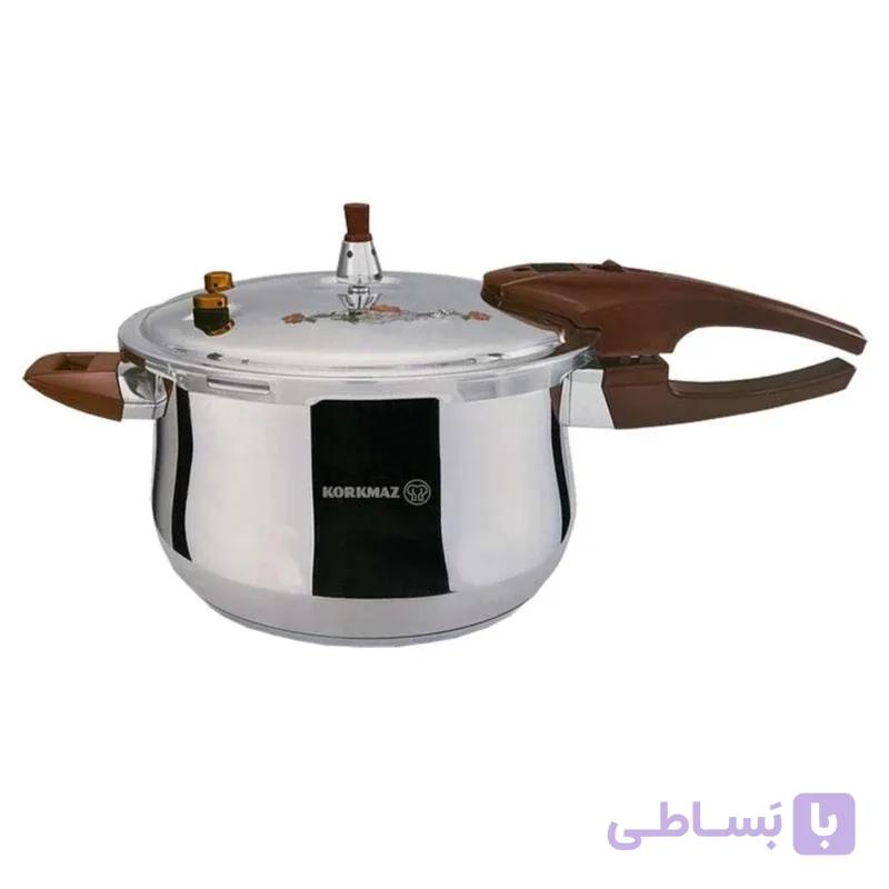 زودپز کرکماز مدل Korkmaz INOX 9L گنجایش 9 لیتر — تصویر 1