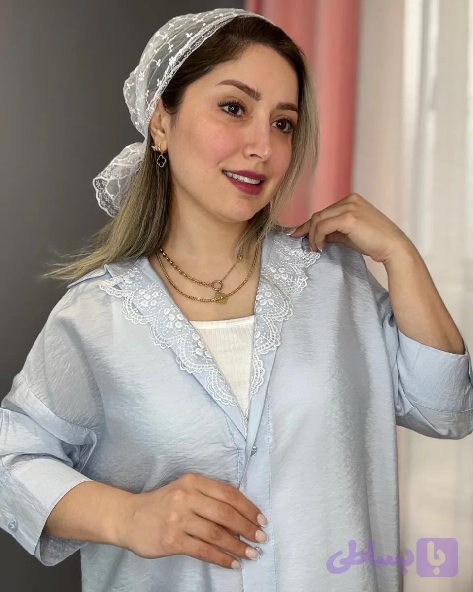 شومیز پری گیپوردار — تصویر 1