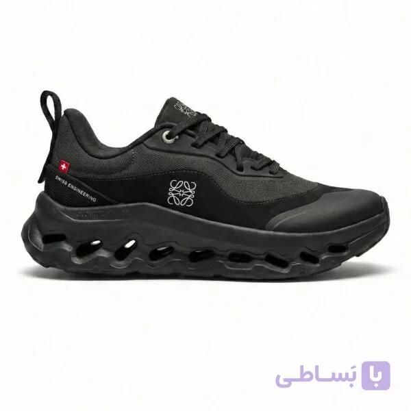 کفش پیاده‌روی و رانینگ On Running x Loewe نسخه Cloudsurfer - رنگ مشکی ذغالی
