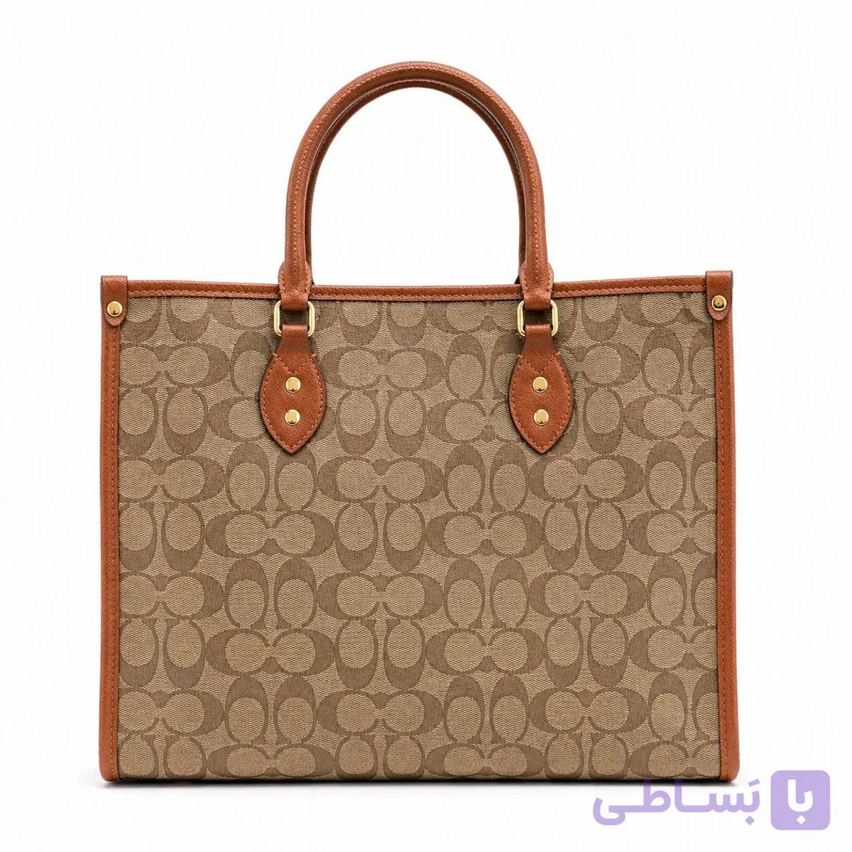 کیف وارداتی زنانه جادار مدل Tote برند کوچی /کوچ (Gucci/Coach) _ V