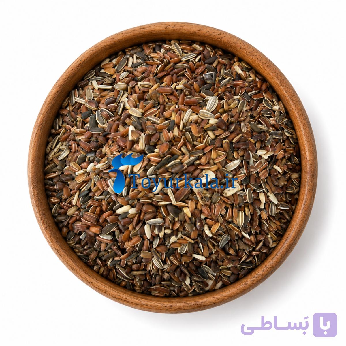 تخمه قرمز طوطی سانان (1 کیلوگرمی)