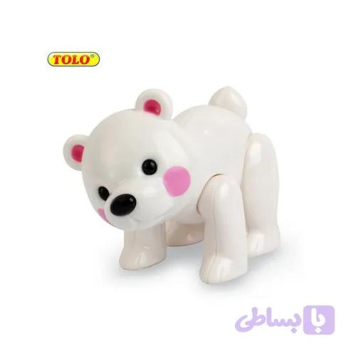 عروسک نشکن خرس قطبی tolo