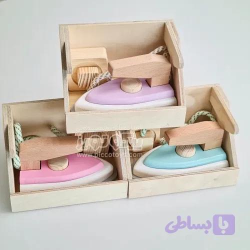 اتو اسباب بازی چوبی کد