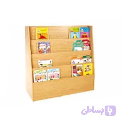 قفسه نشریات چوبی کودک کد