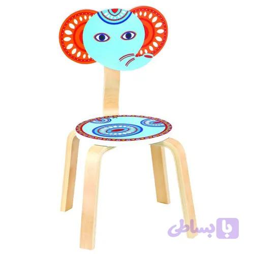 صندلی کودک چوبی مدل فیل کد SD 02 D