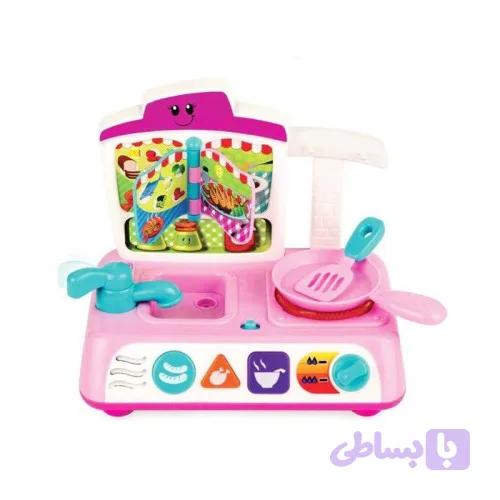آشپزخانه کودک صورتی winfun مدل