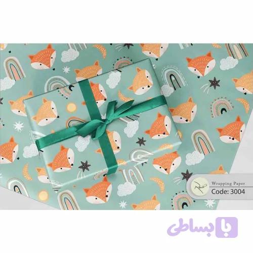 کاغذ کادو یک رو کد 3004