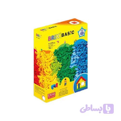 لگو کلاسیک کودک 76 تکه BRIX مدل KB