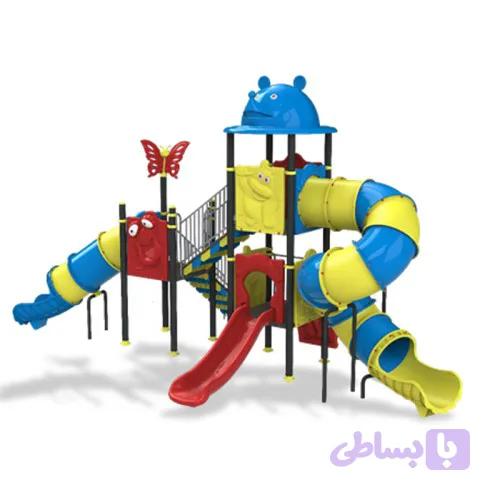 سرسره کودک فضای باز کد PS1216