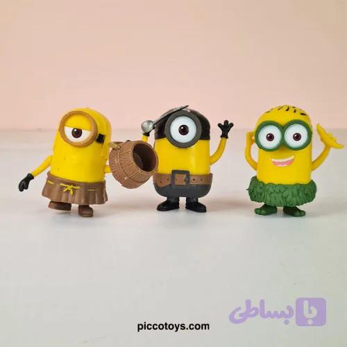 فیگور 3 عددی مینیون Minions سری1 کد