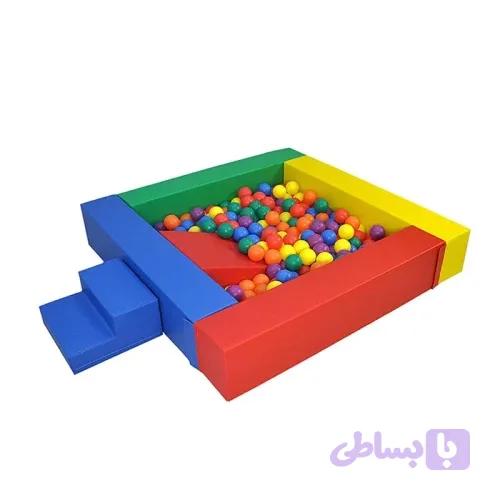استخر توپ فومی کودک با پله کد