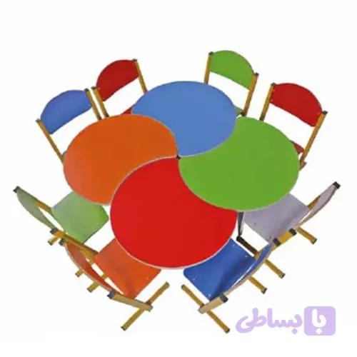 میز مهد کودک مدل نسترن کد 3100