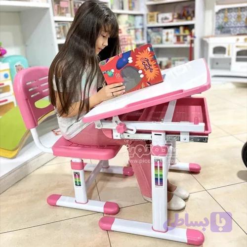 میز تحریر کودک رنگ صورتی کد 4511657