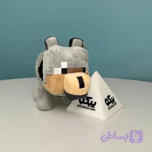 عروسک گرگ ماینکرافت Minecraft Wolf کد AF100297