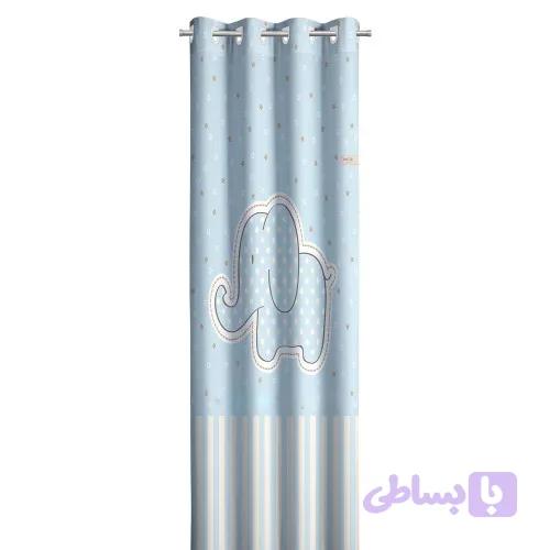 پرده اتاق کودک saint clair فیل آبی کد