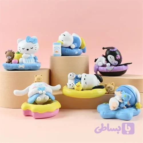 فیگور 6 عددی کرومی با تشک کد