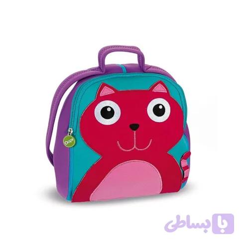 كوله پشتی کودک طرح گربه oops مدل