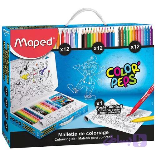 ست رنگ آمیزی 37 تکه مپد Maped کد