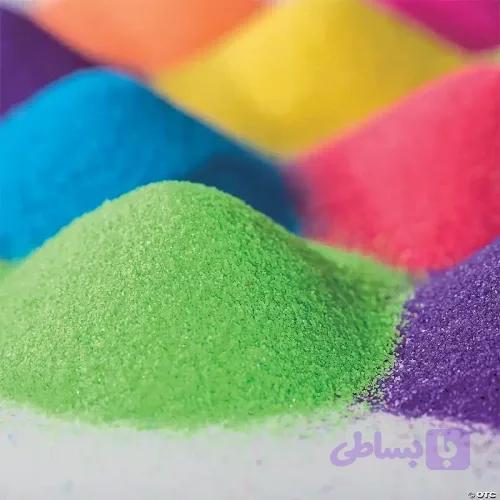 شن بهداشتی رنگی 500 گرمی کد