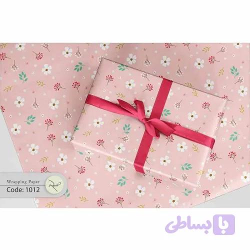 کاغذ کادو یک رو کد 1012