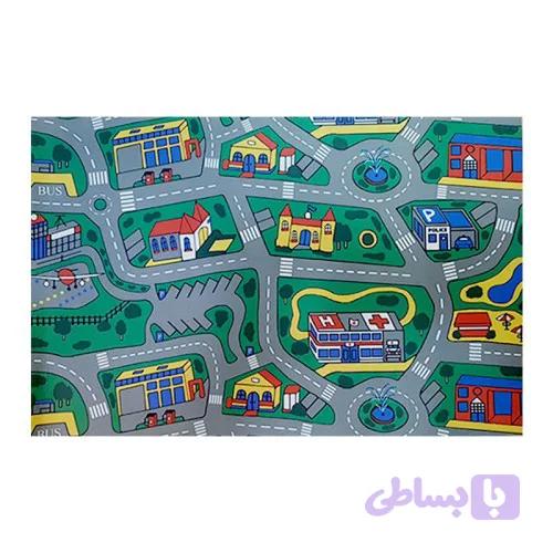 فرش ماشین بازی کودک مدل 0347