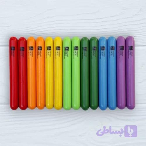 ساز چوبک رنگی دو عددی Colored Claves کد