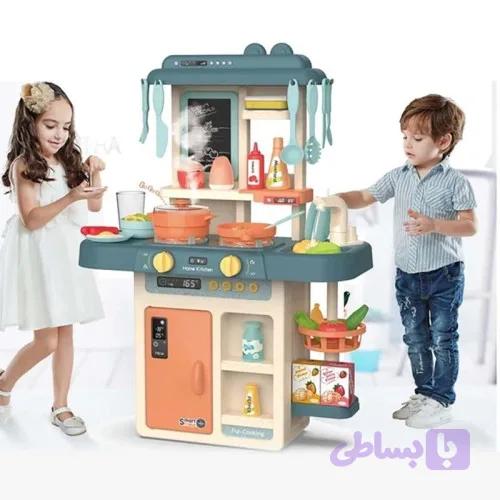 آشپزخانه کودک بزرگ رنگ آبی کد