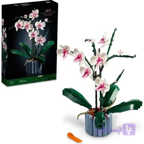 لگو گل ارکیده 608 تکه کد