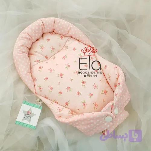 آغوشگیر کودک elaart مدل گل رز گلبهی 8058