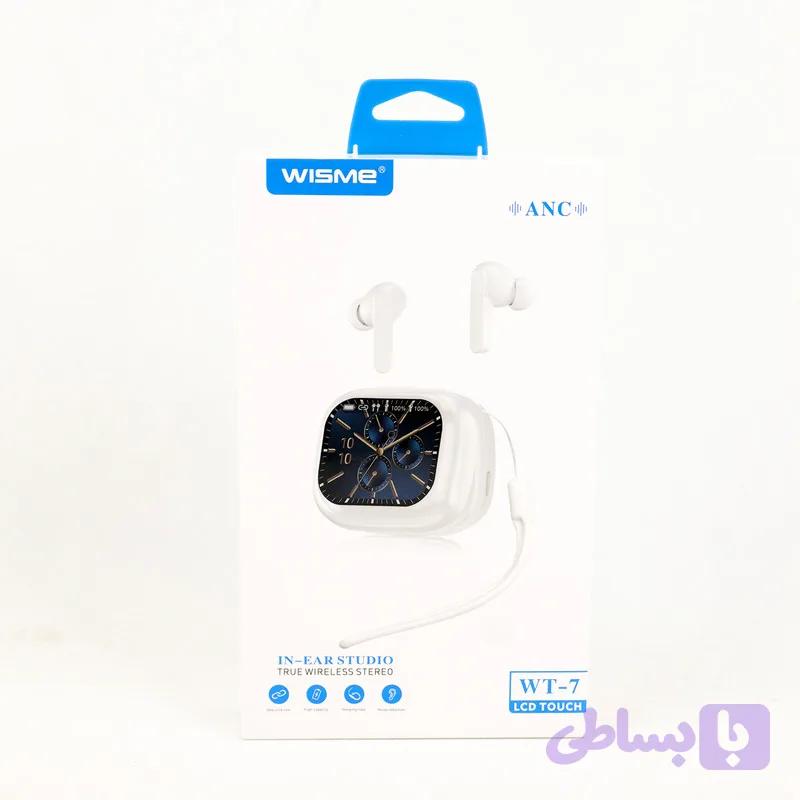 هدفون بی‌سیم Wisme WT-7 با صفحه نمایش لمسی