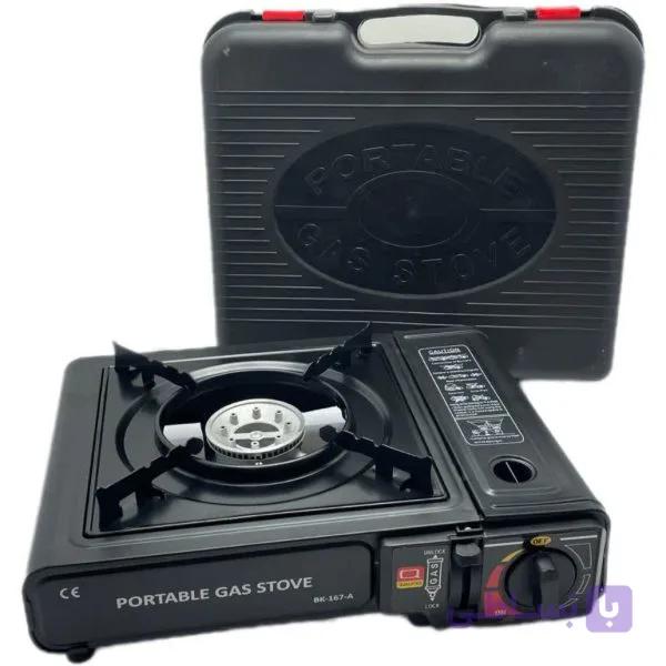 اجاق سفری دو کاره کیف دار مدل BK 167A — تصویر 1