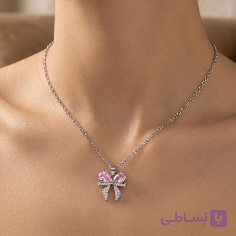 گردنبند جواهر لوکس پاپیون